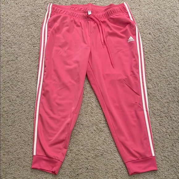 Adidas Pink Plus Track Pants - Picture 1 of 5